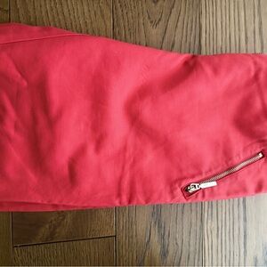 Emporio Armani Vibrant Red Trousers